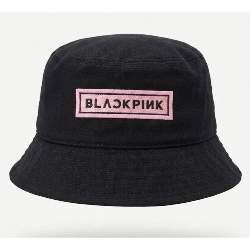 Black Pink Bucket Hat Blackpink 2025 Deadline World Tour Merch Authentic Look NY